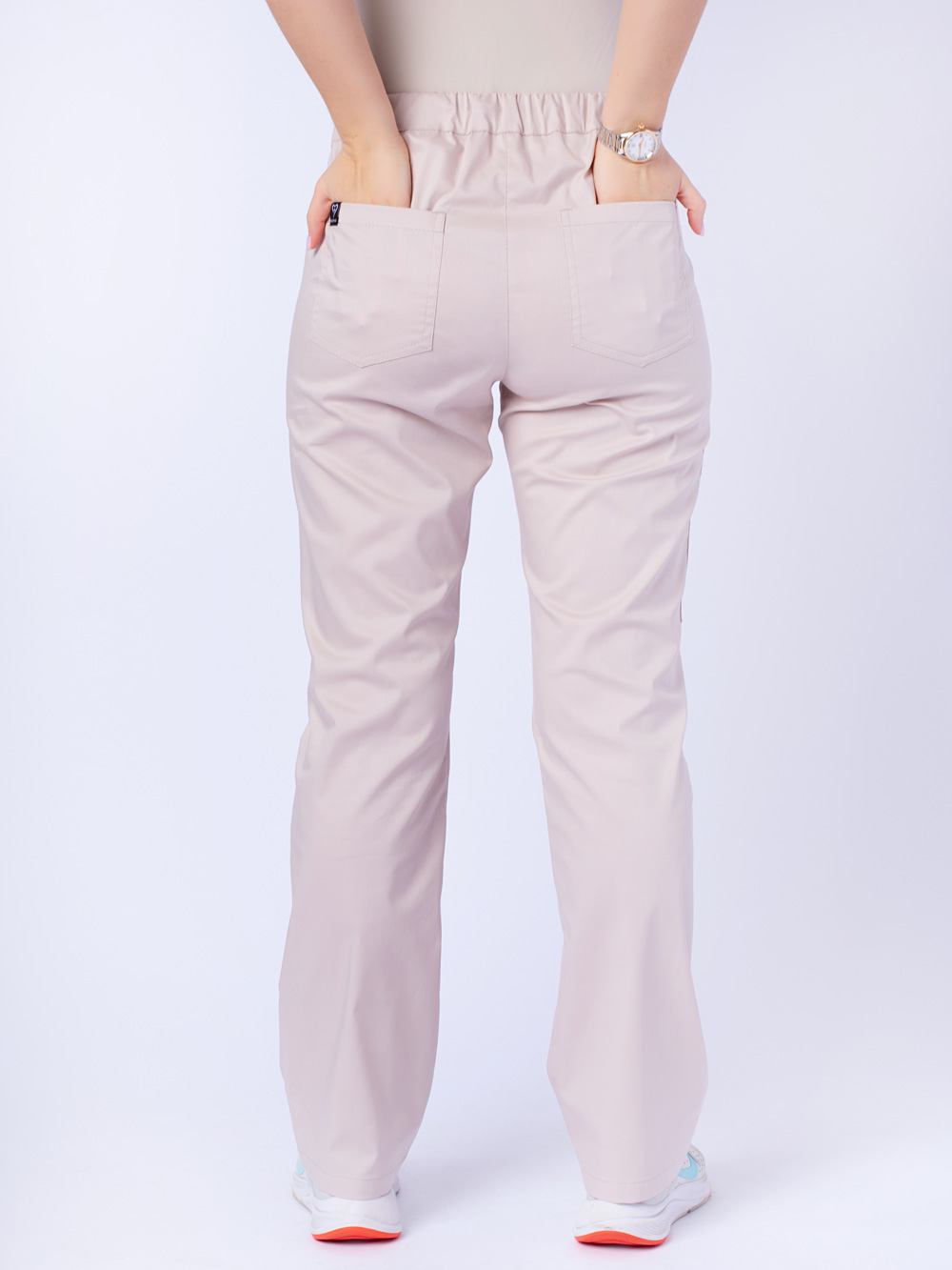 Брюки-женские-доктор-стиль-медицинская-одежда-3