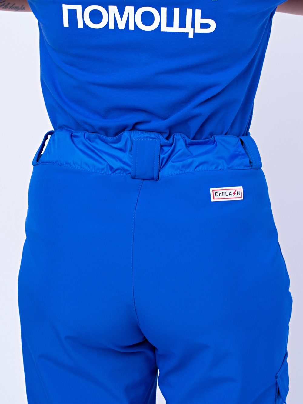 Брюки утепленные женские Хелпер, василек-6