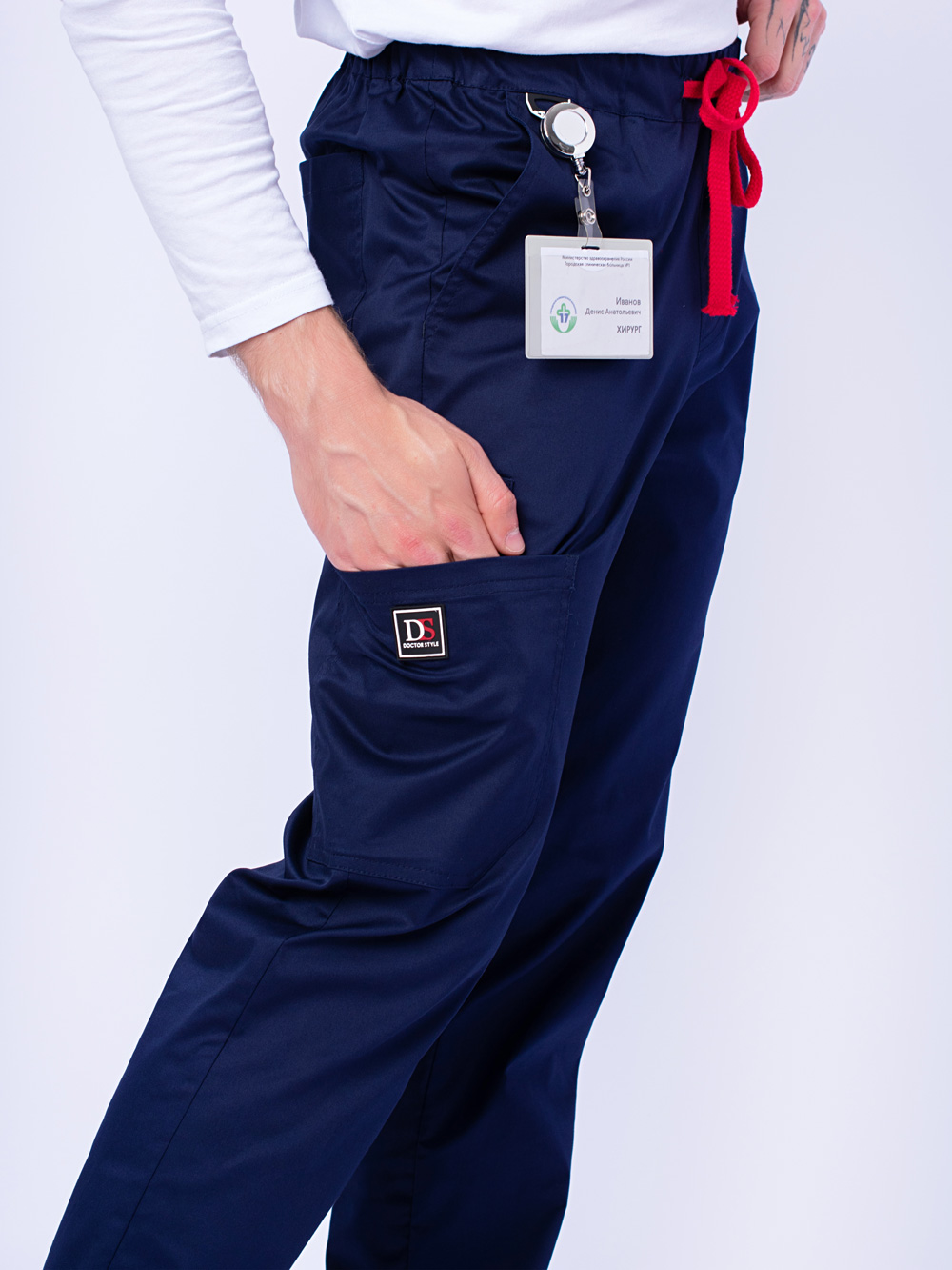 брюки-мужские-медицинские-с-карманами-доктор-стиль-софт-тренд-темно-синие-5
