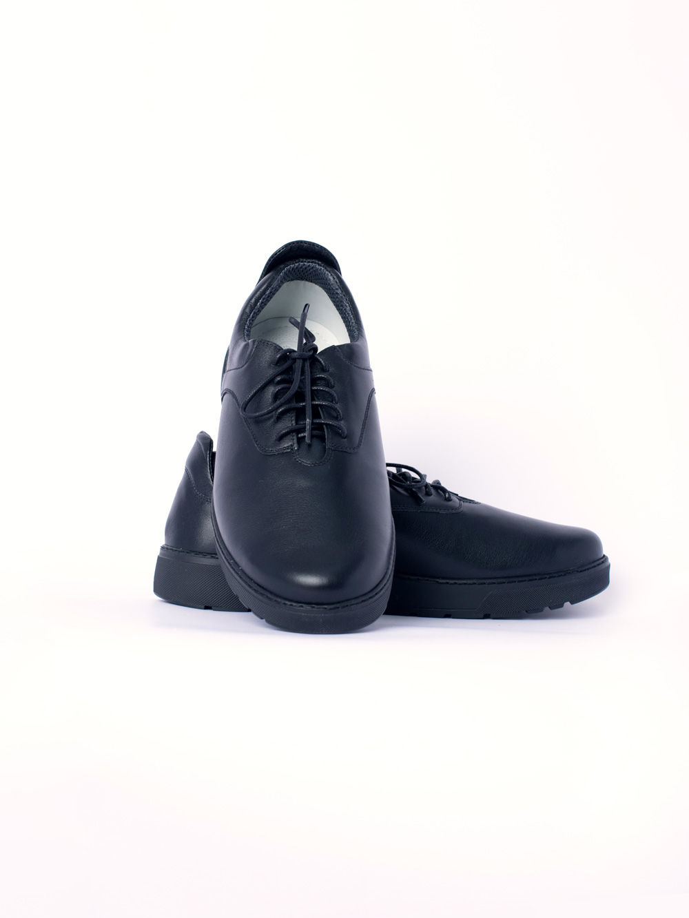 Полуботинки-мужские-ZEVS-AMPAR,-черные-4