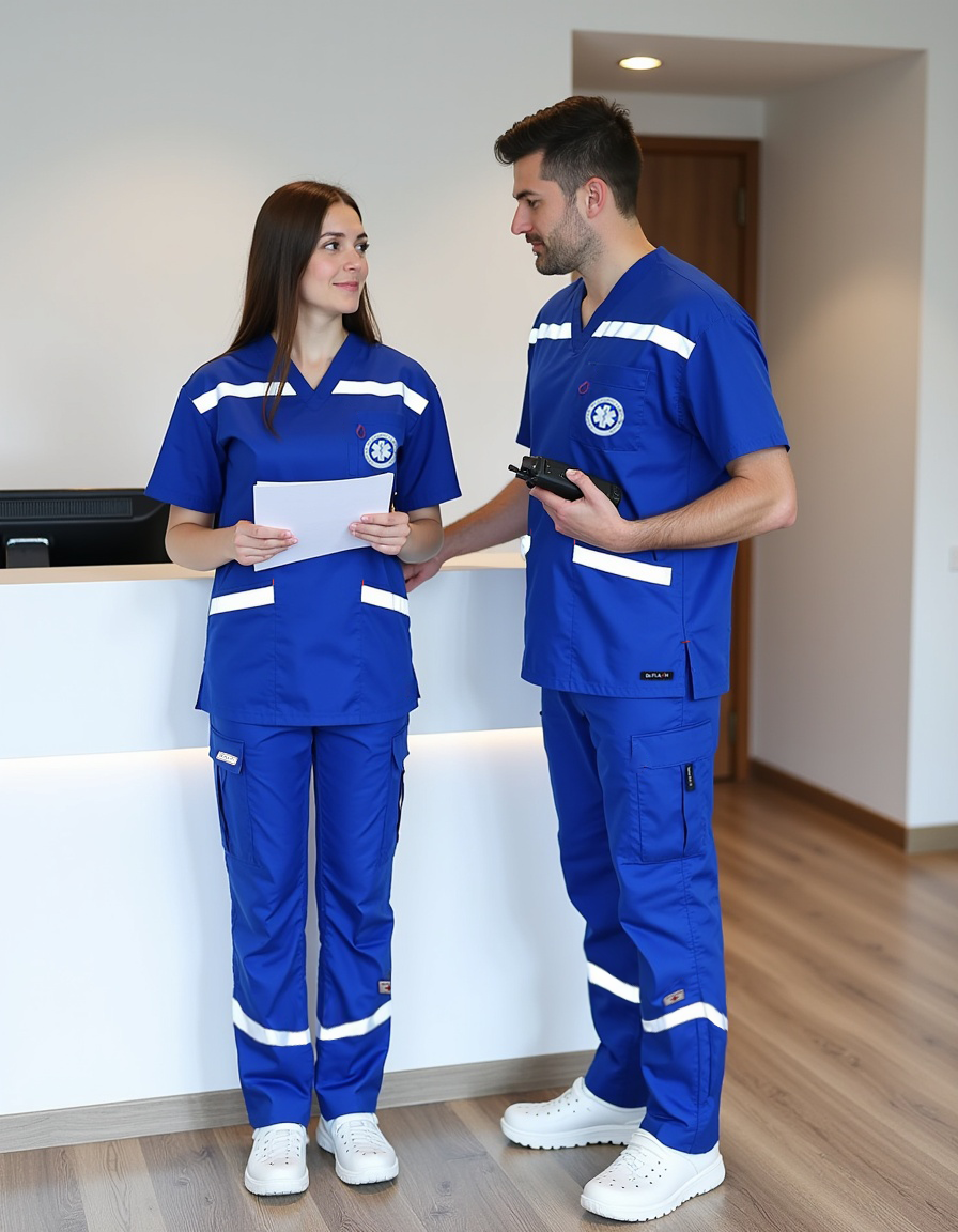 Блуза унисекс Файер М, василек NEW 2