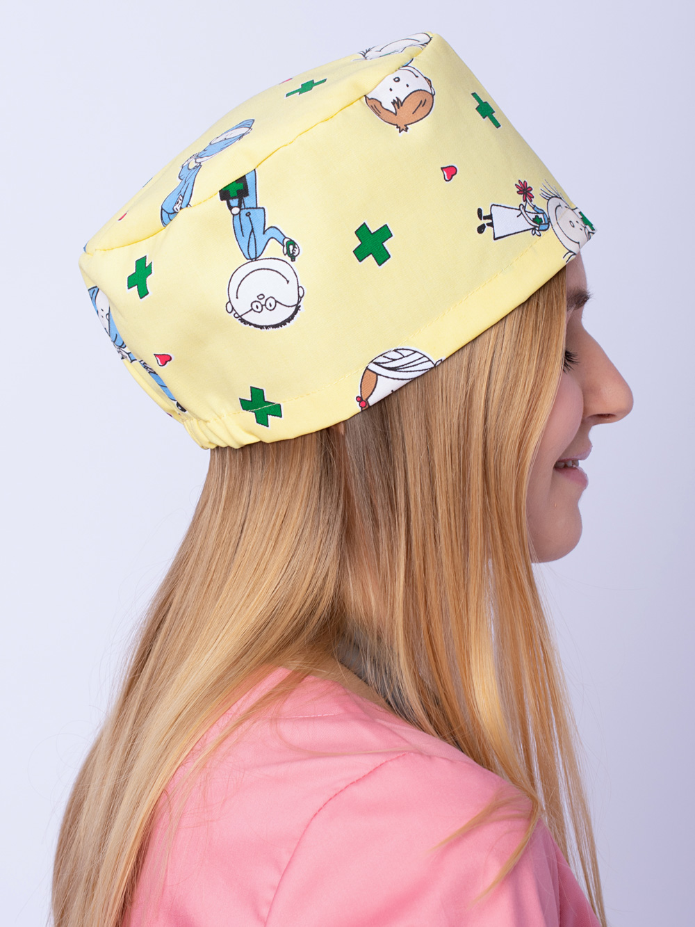 колпак-медицинский-доктор-стиль-хэппи-с-принтом-4