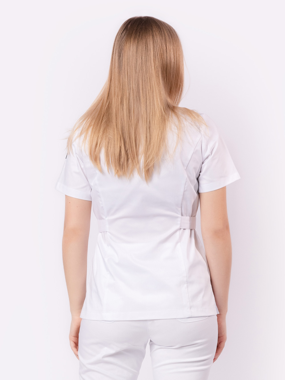 Медицинская блуза женская Бета TREND белая-7