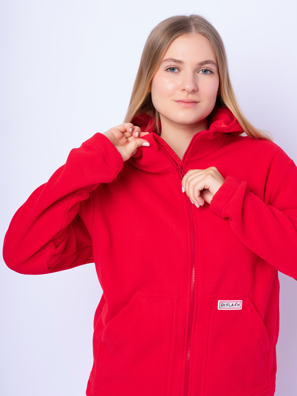 флисовая-красная-толстовка-с-капюшоном-доктор-флеш-скорая-помощь-10