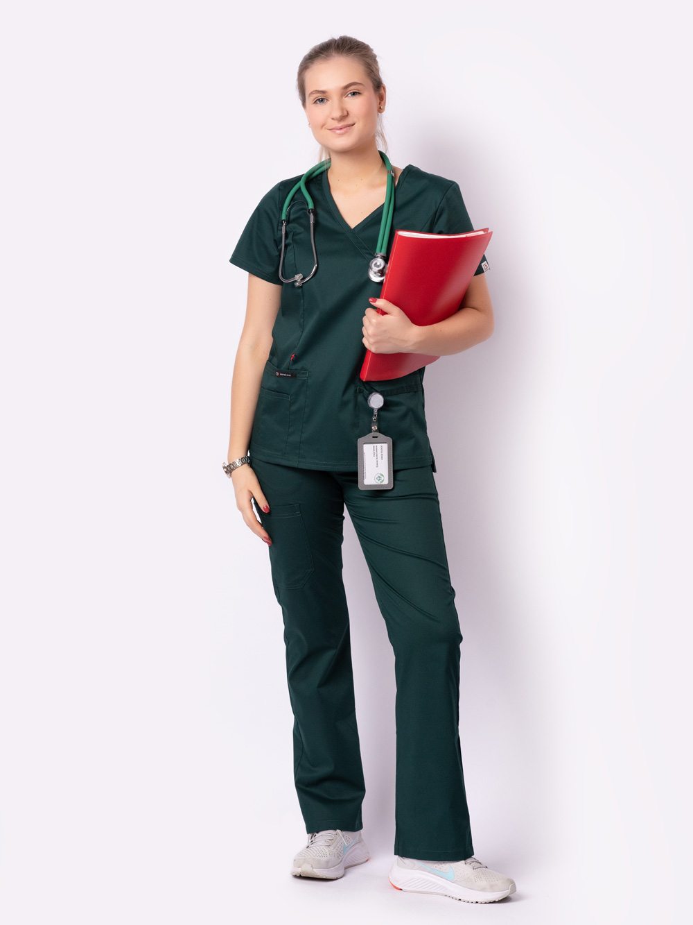 9.мед.одежда,-блуза-медицинская-хирургичка,--медицинская-рубашка-с-хирургическим-вырезом,-женская-медицинская-одежда-с-дополнительными-карманами,-doct