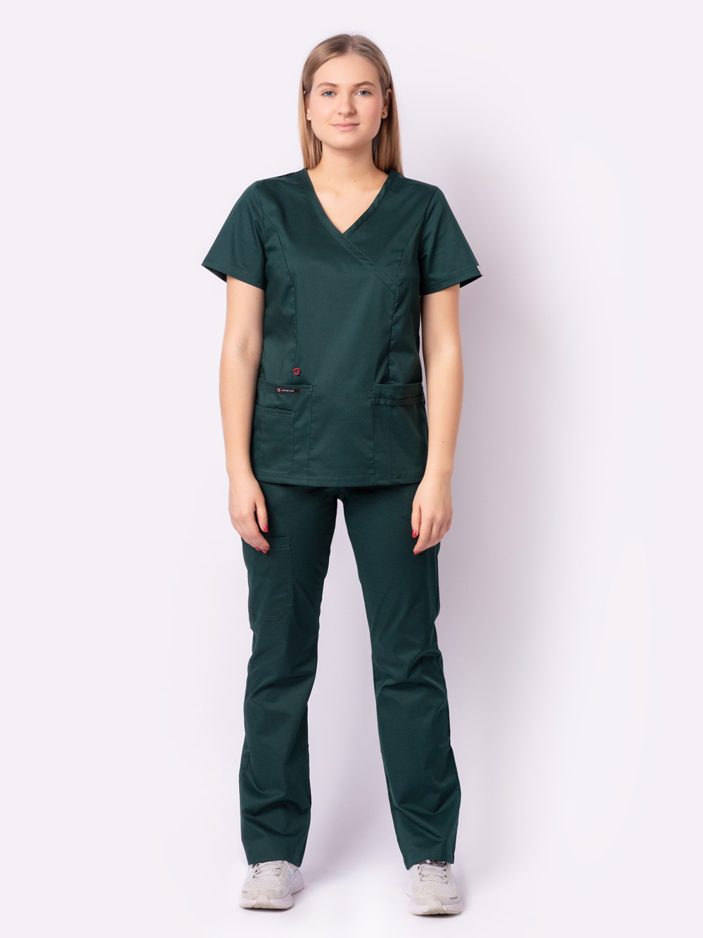 1.мед.одежда,-блуза-медицинская-хирургичка,--медицинская-рубашка-с-хирургическим-вырезом,-женская-медицинская-одежда-с-дополнительными-карманами,-doct