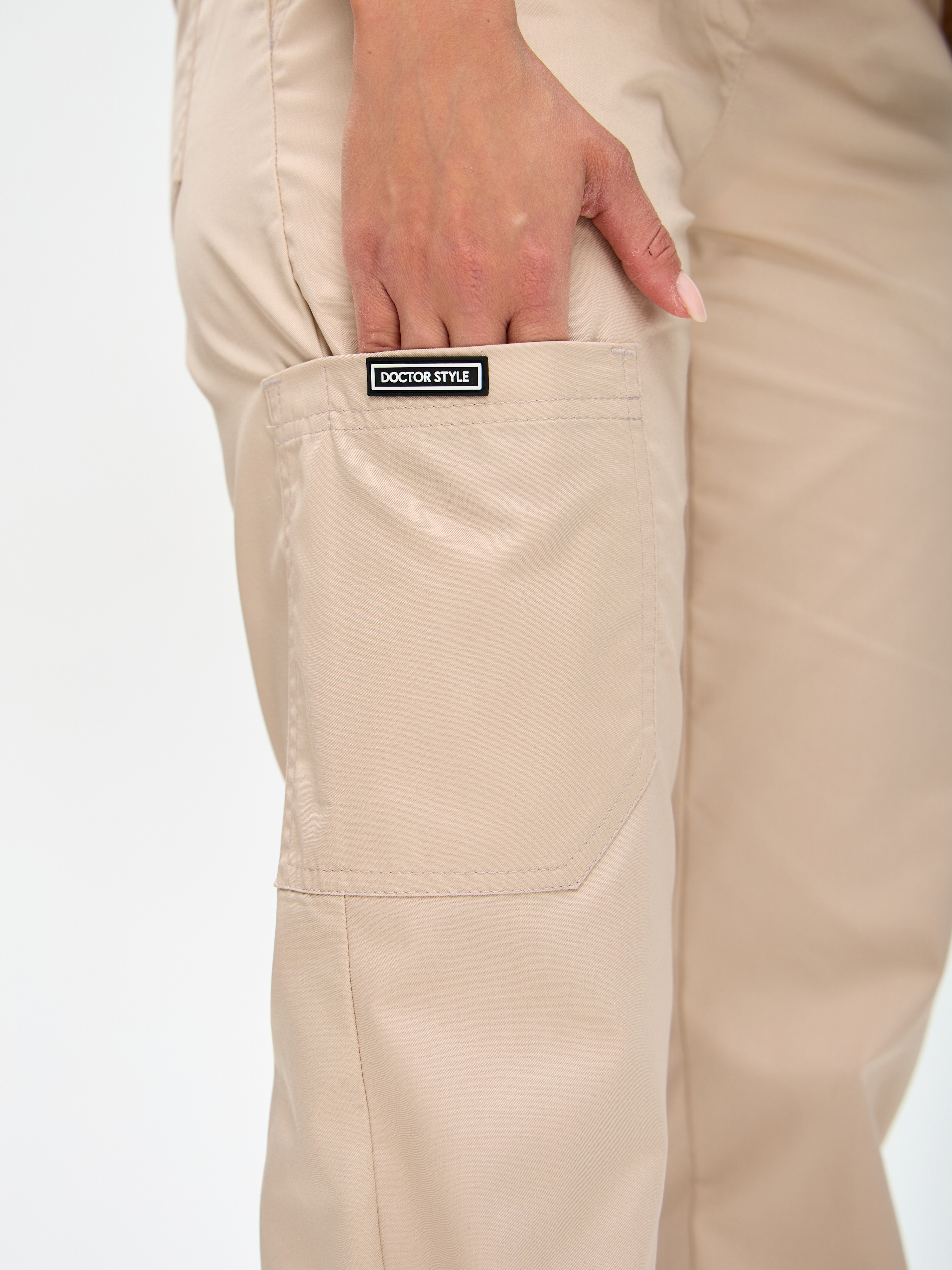 Медицинские брюки женские Софт TREND, латте 6
