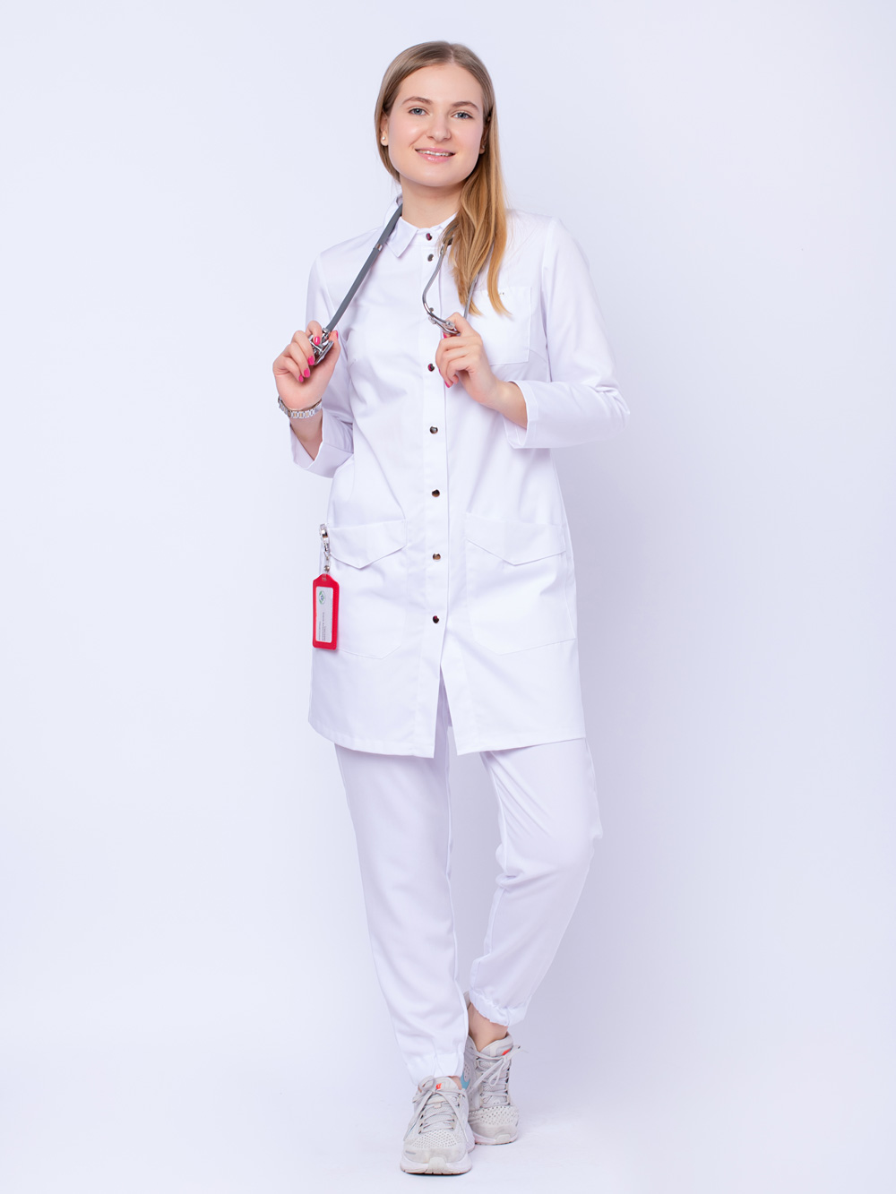 Халат-медицинский-женский-белый-доктор-стиль-7