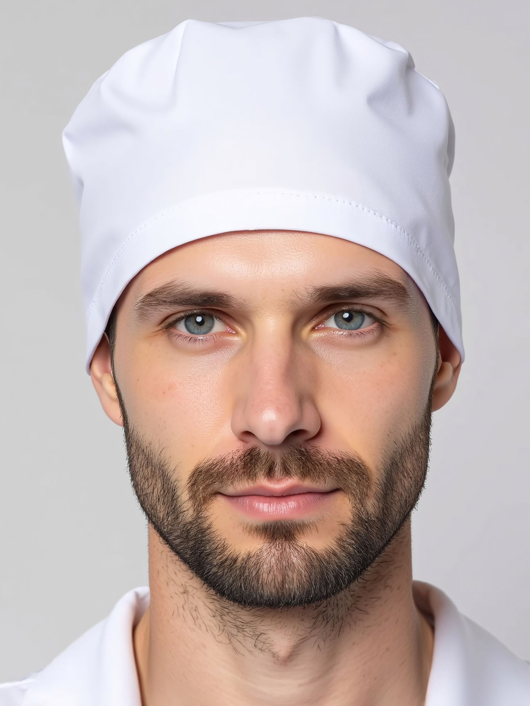 Медицинская шапочка Стайл Студент, белый 3