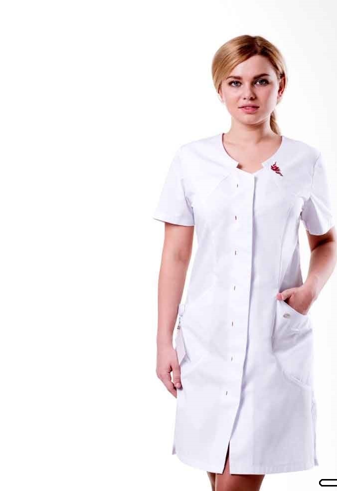 Халат «Милана», с вышивкой