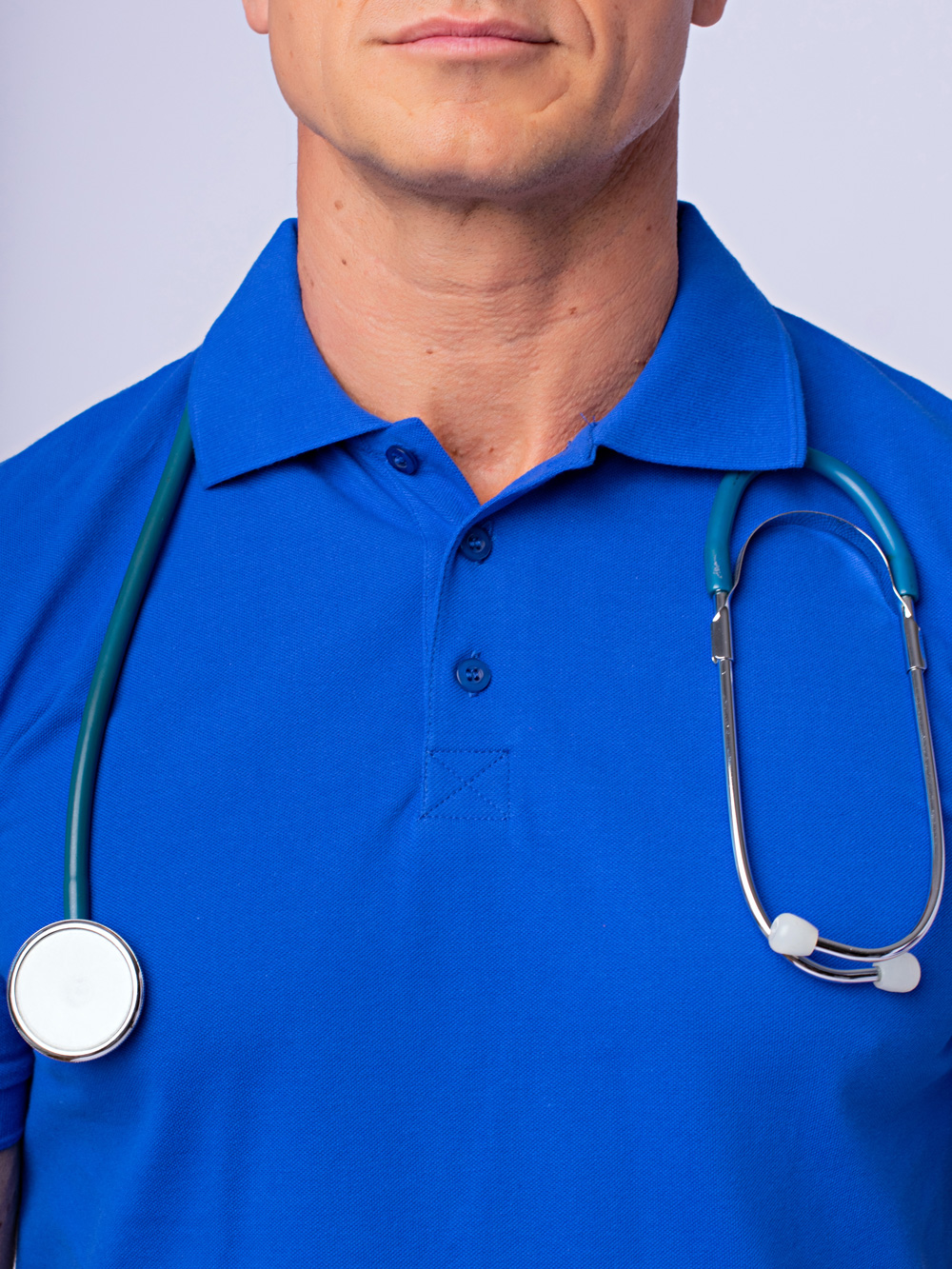 поло-синие-доктор-стиль-медицинская-одежда-4