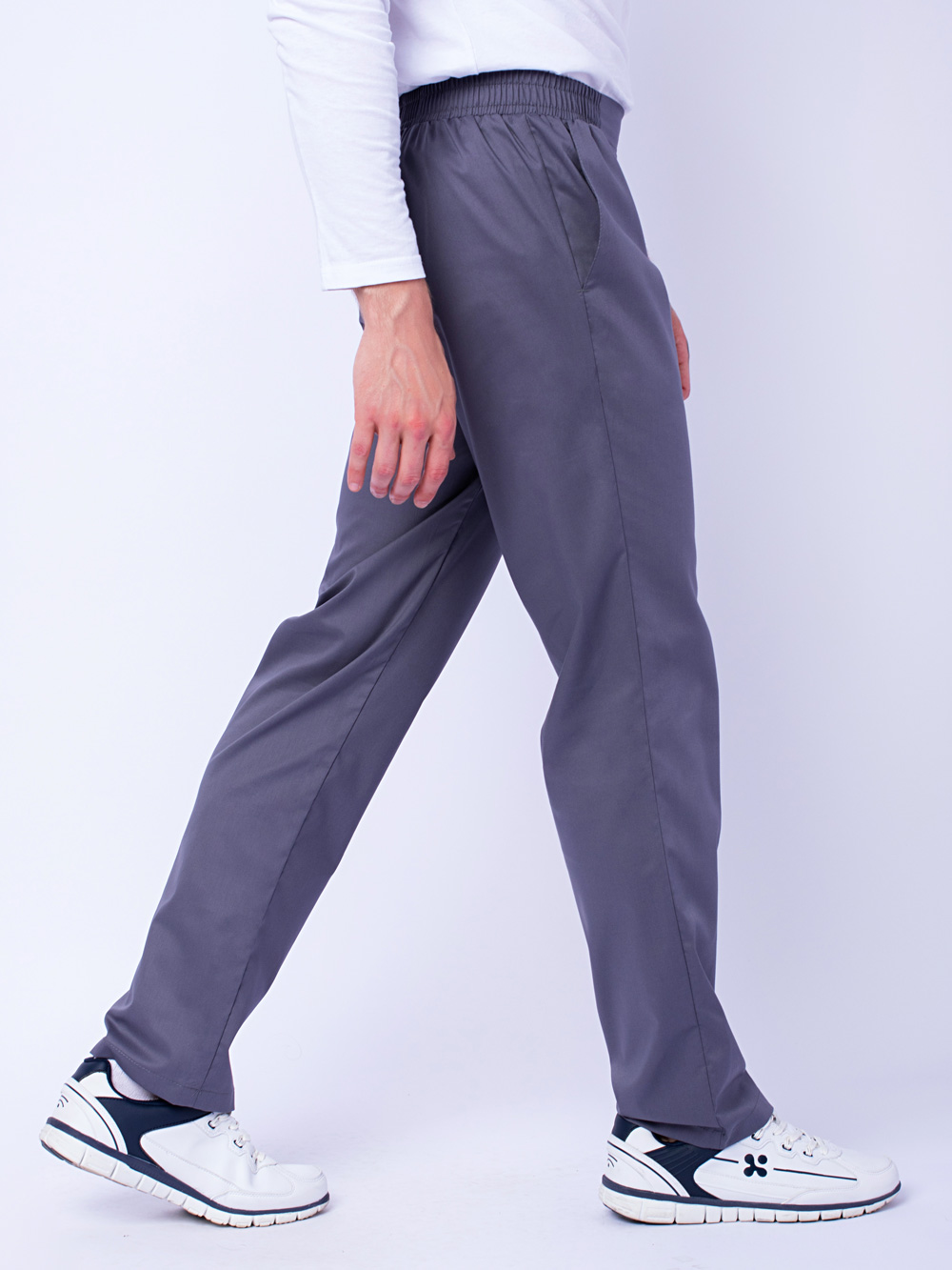 Брюки-мужские-Комфорт-серые-доктор-стиль-на-резинке-4