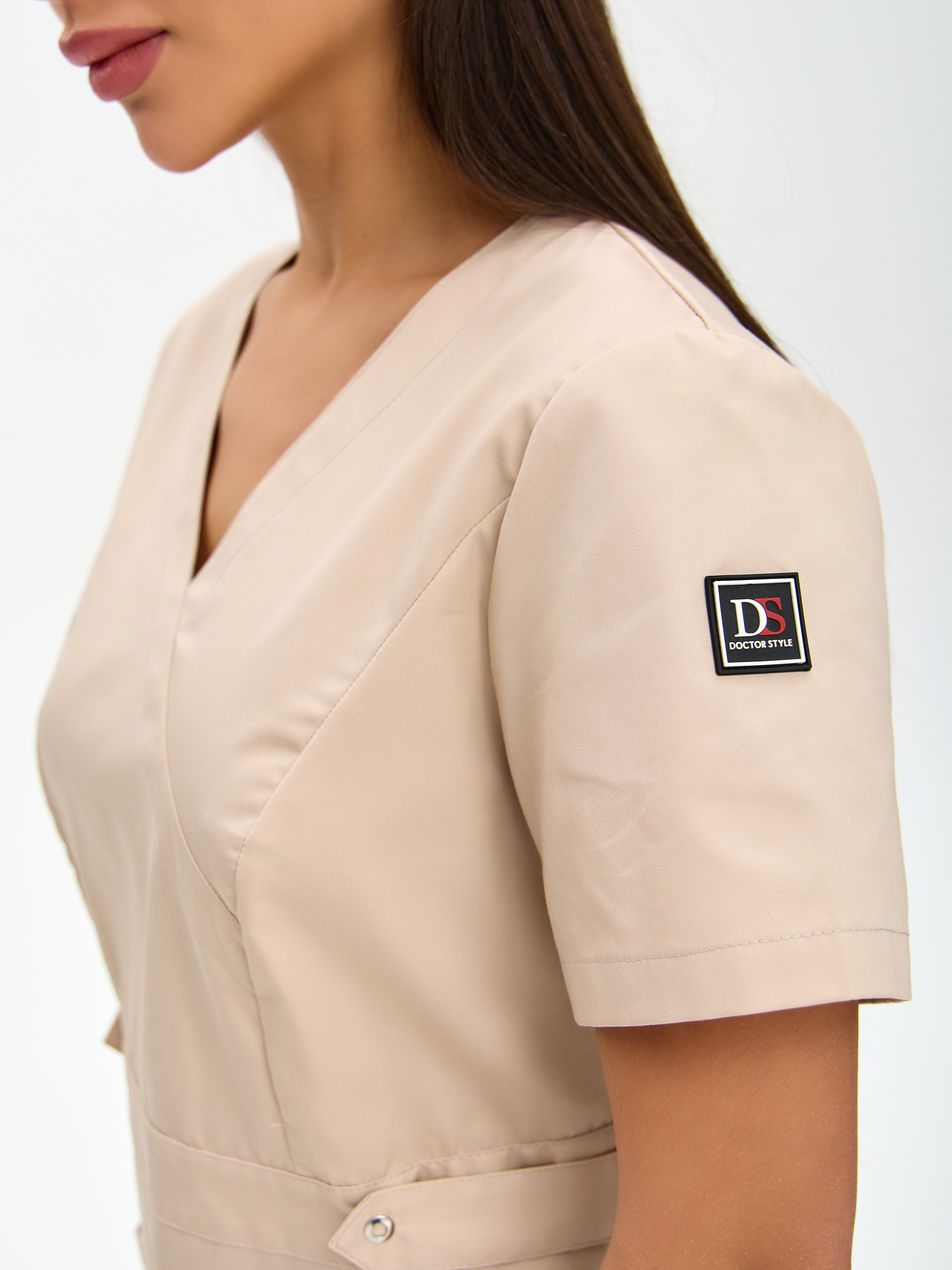 Медицинская блуза женская Бета TREND, латте 8