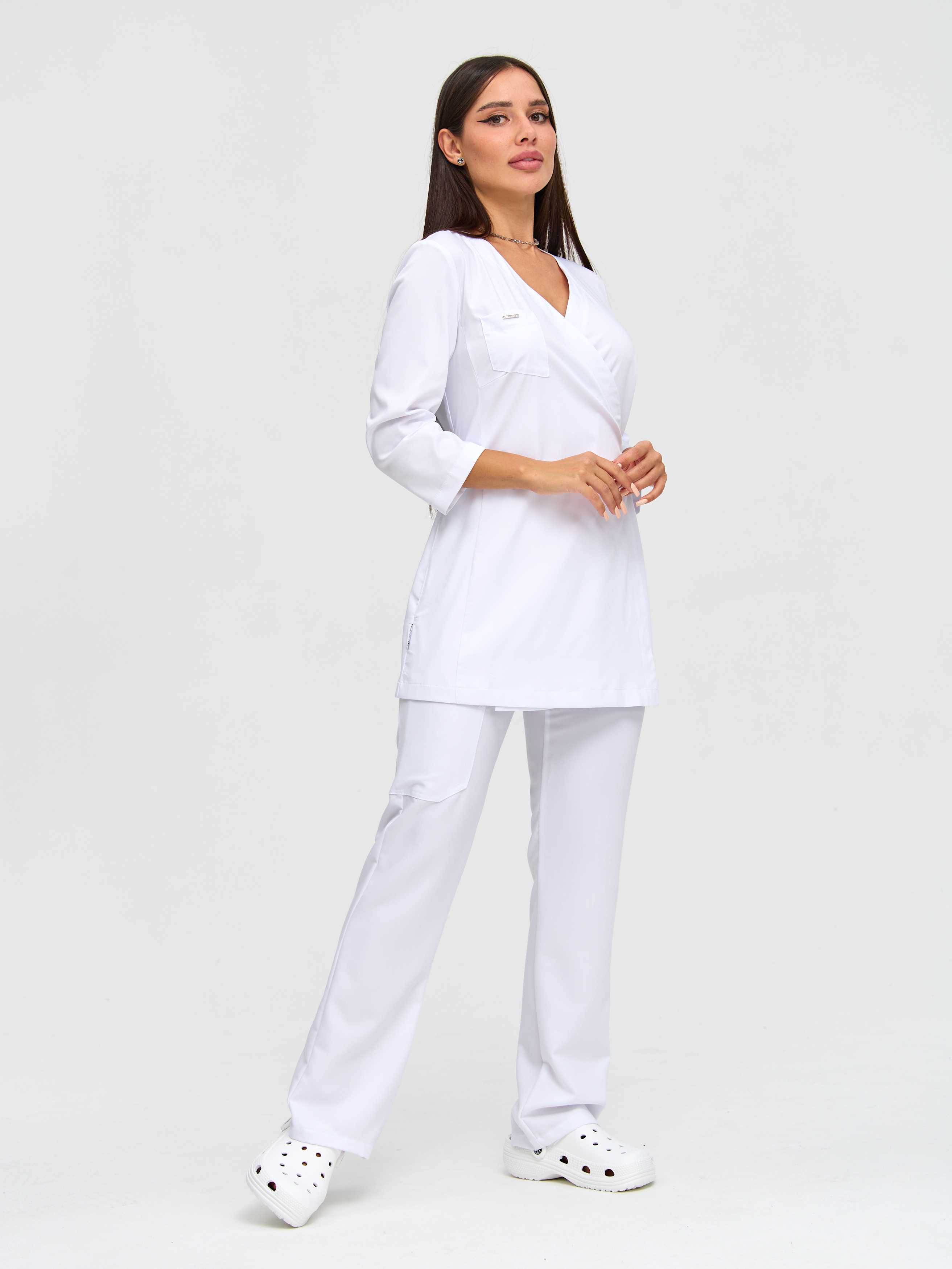 Блуза Луна, белый 8