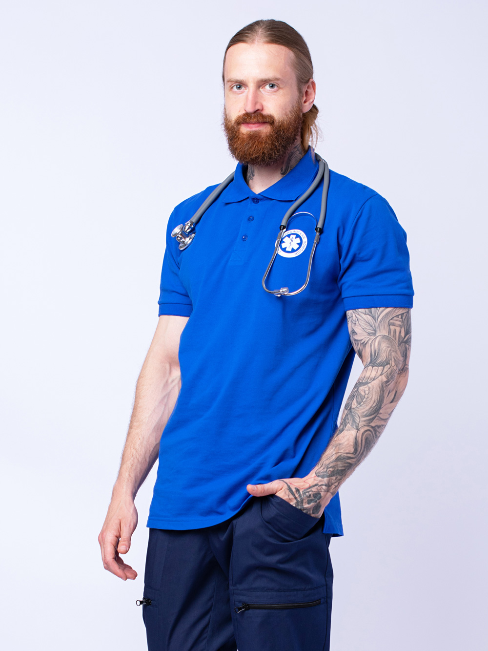 поло-мужское-скорая-помощь-одежда-для-сотрудников-рубашка-муржская-синяя-0
