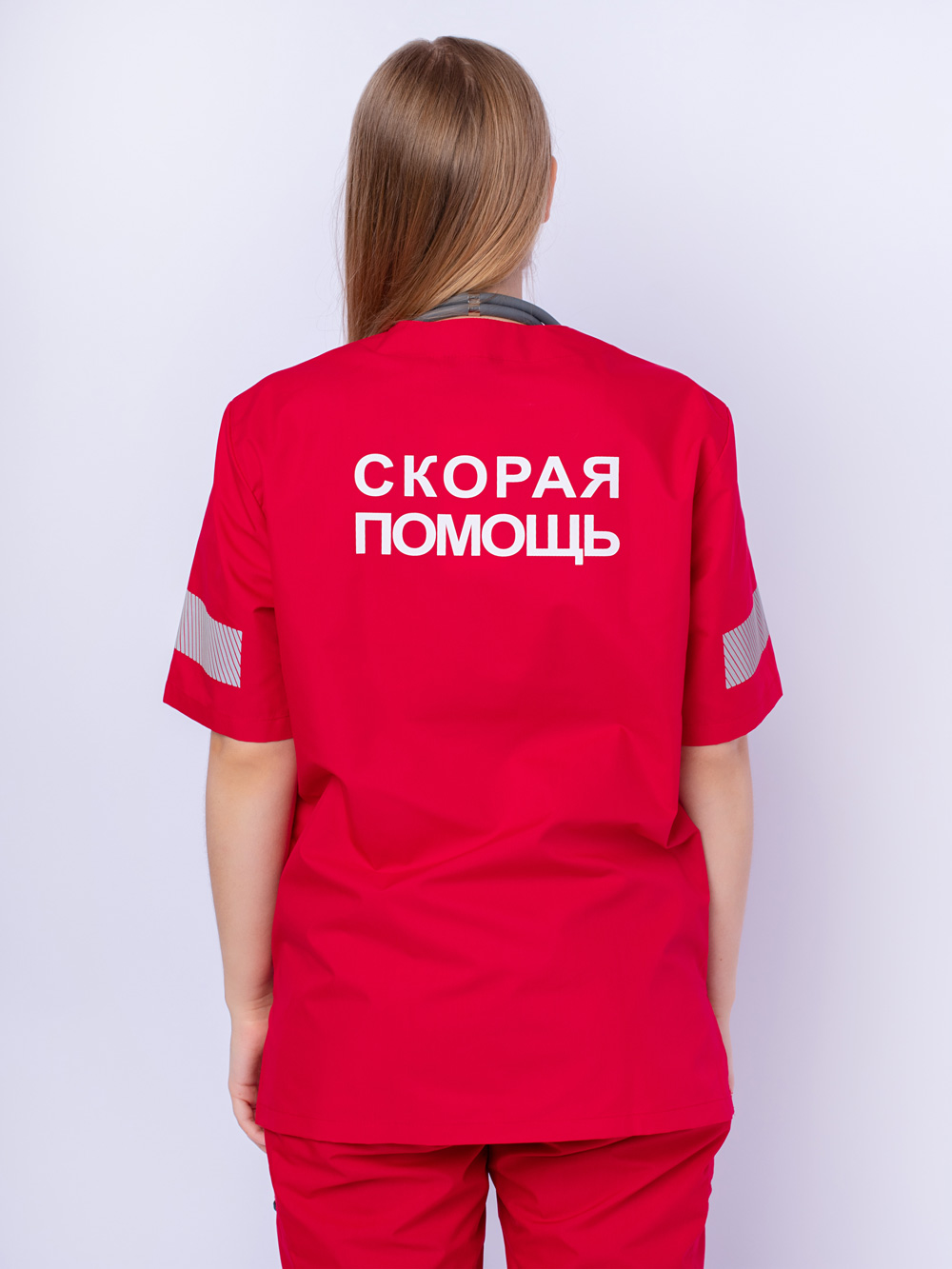 блуза-скорая-помощь-доктор-флеш-рубашка-красная-унисекс-4