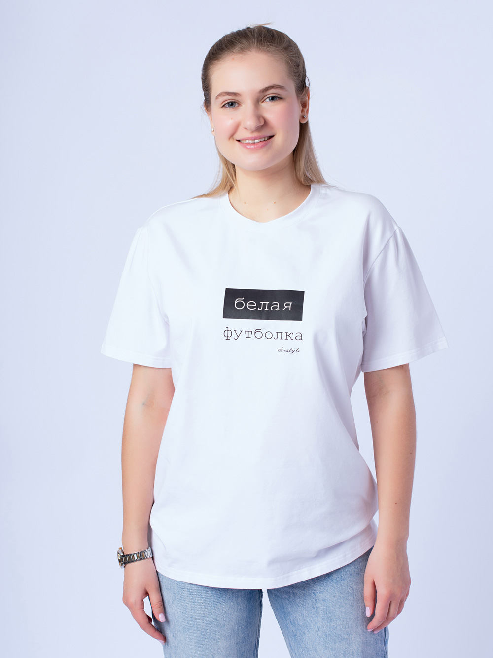 Футболка-белая-женская-хлопок-с-принтом-белая-футболка-доктор-стиль-2